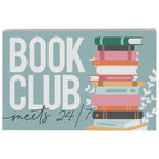 Book Club Blue - Small Talk Rectangle