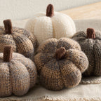 Cozy Knit Pumpkins