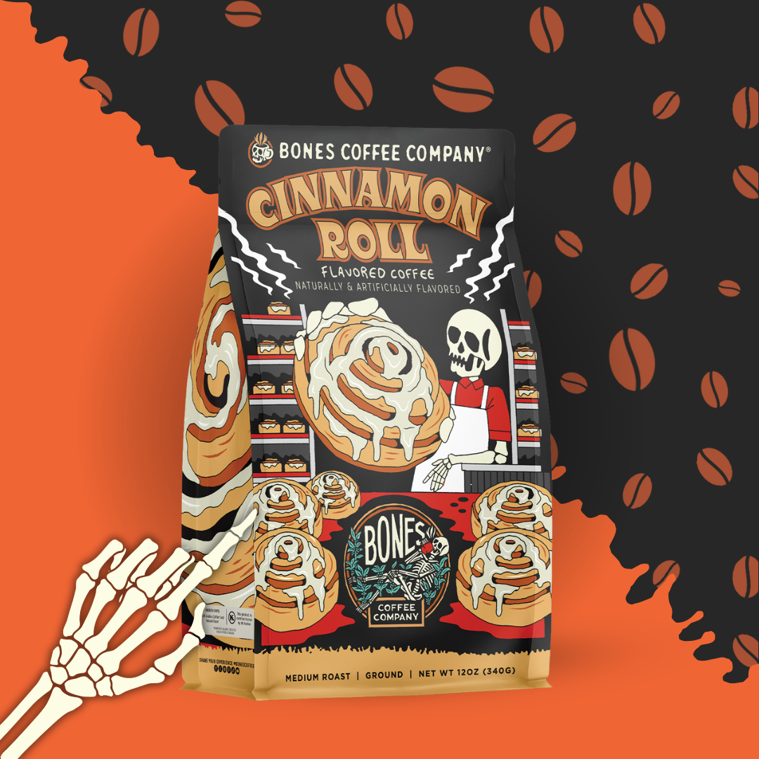 Cinnamon Roll Flavored Coffee | 12oz Ground