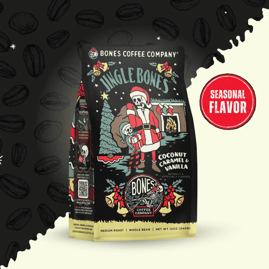 Jingle Bones Christmas Coffee | 12oz Ground