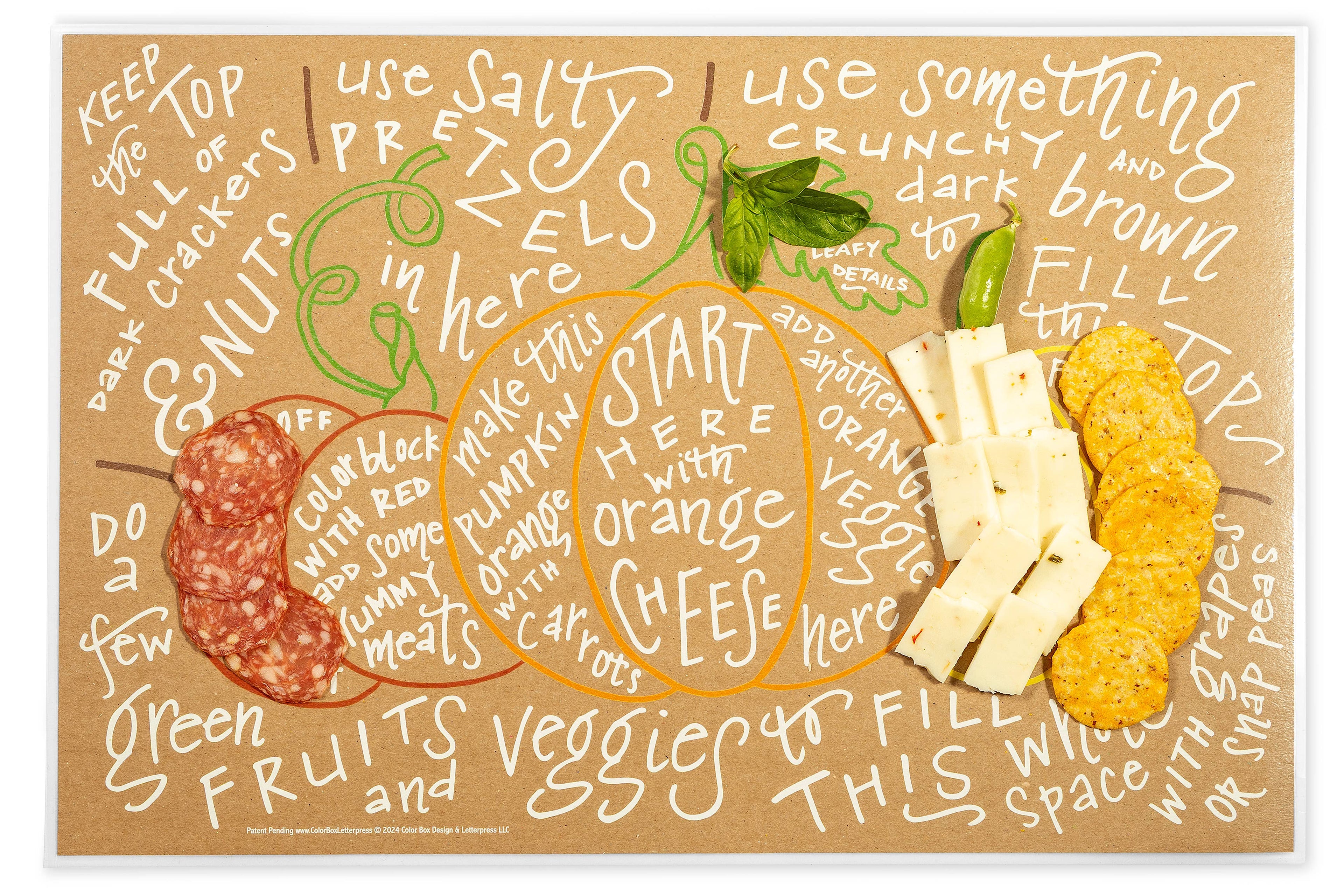 Charcuterie Cheat Sheet - Pumpkin