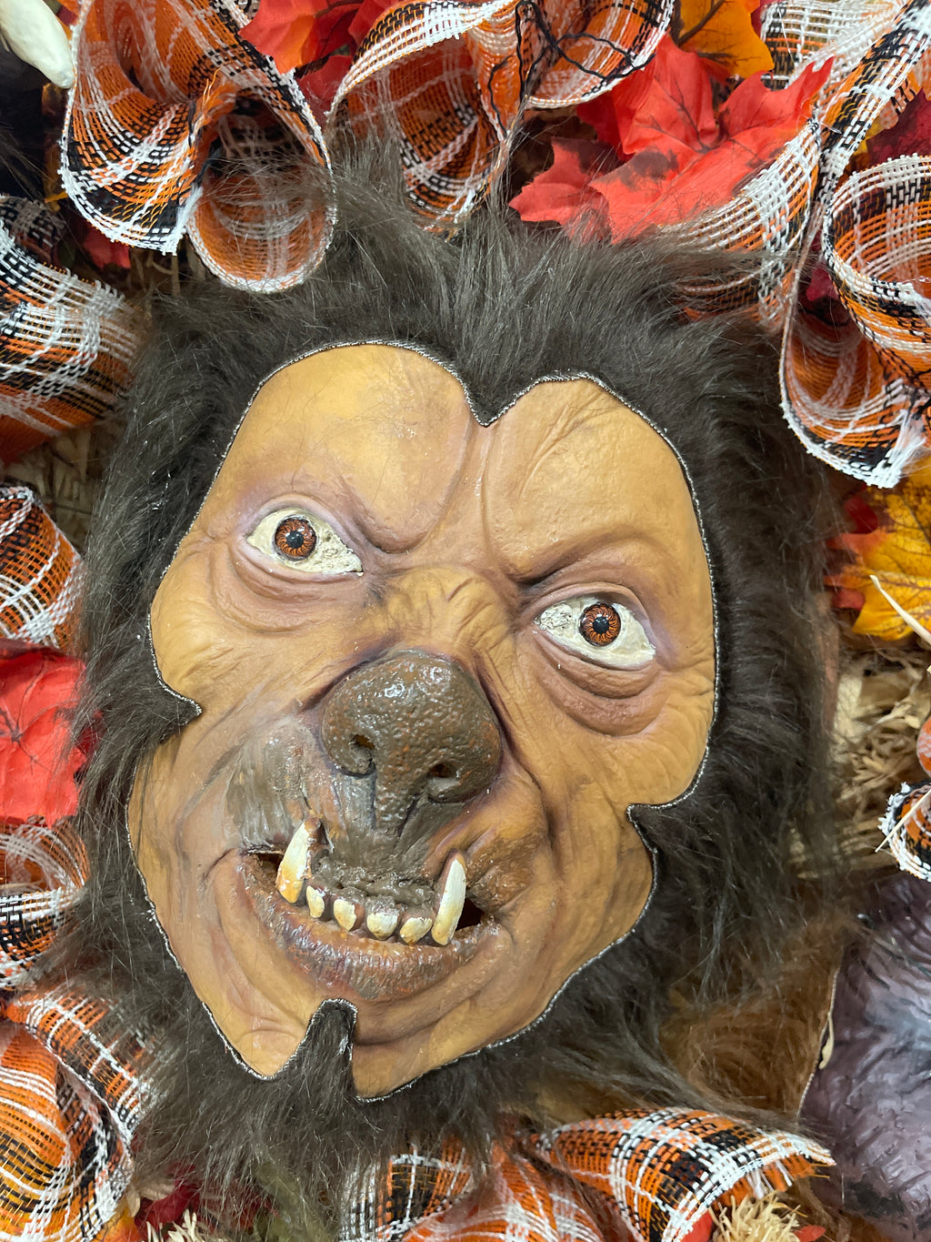 Halloween Werewolf Wreath