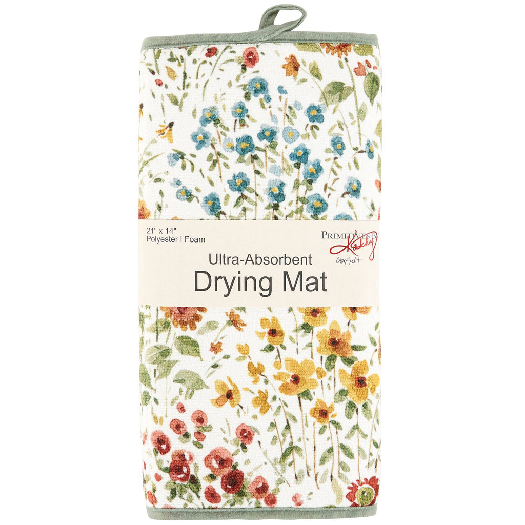 Fall Wildflowers Drying Mat