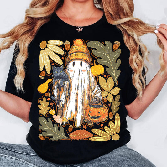 Retro Fall Ghost Tee