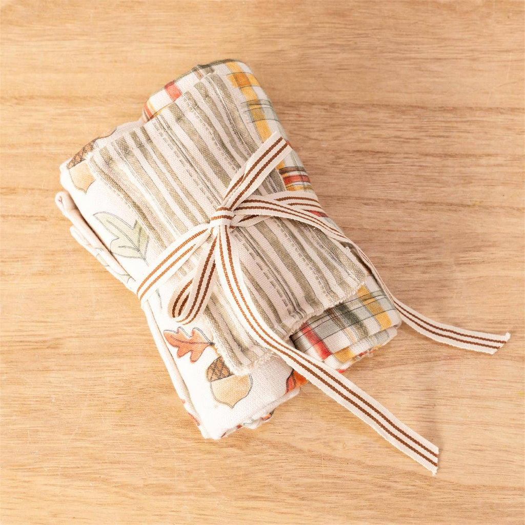 Towel And Sponge Bundle - Fall (Set Of 3)