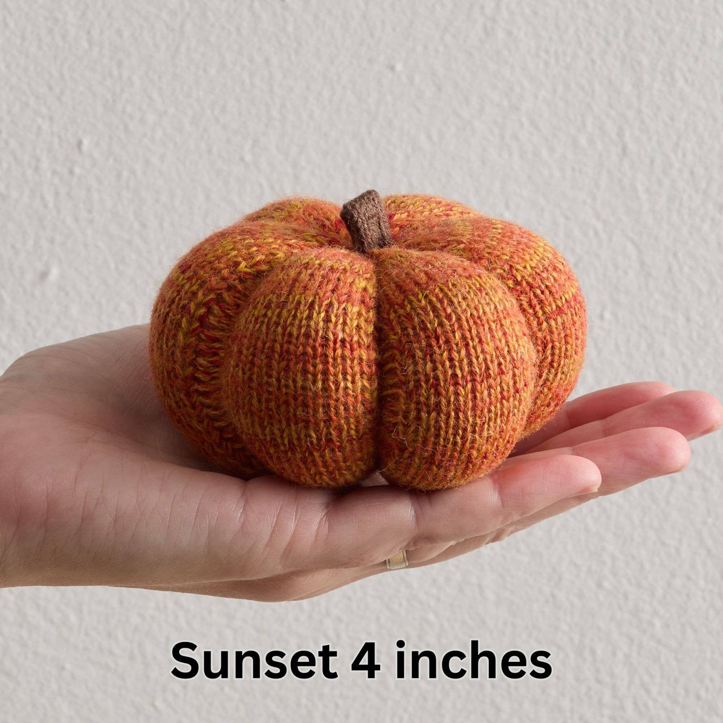 Cozy Knit Pumpkins