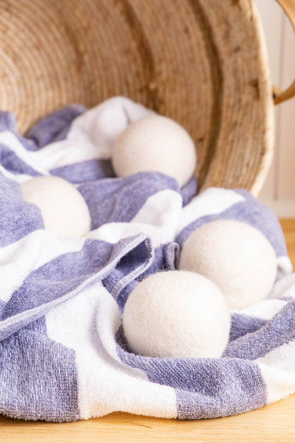 Creamy White Eco Dryer Balls (Set of 3)