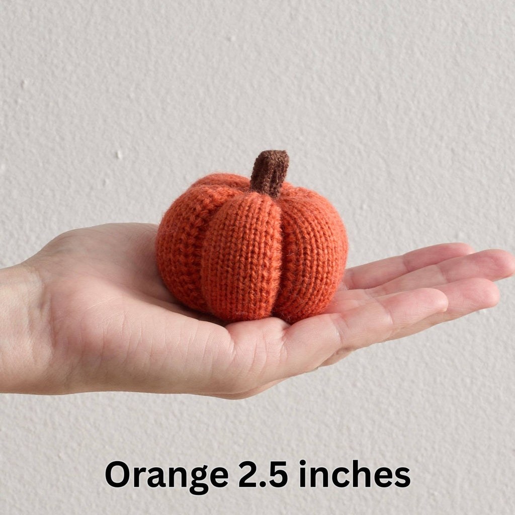 Cozy Knit Pumpkins