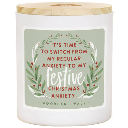 Festive Christmas Anxiety Soy Candle