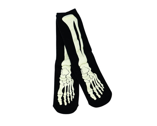 Funny Bones Glow In The Dark Socks