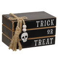 Trick or Treat Mini Wooden Book Stack