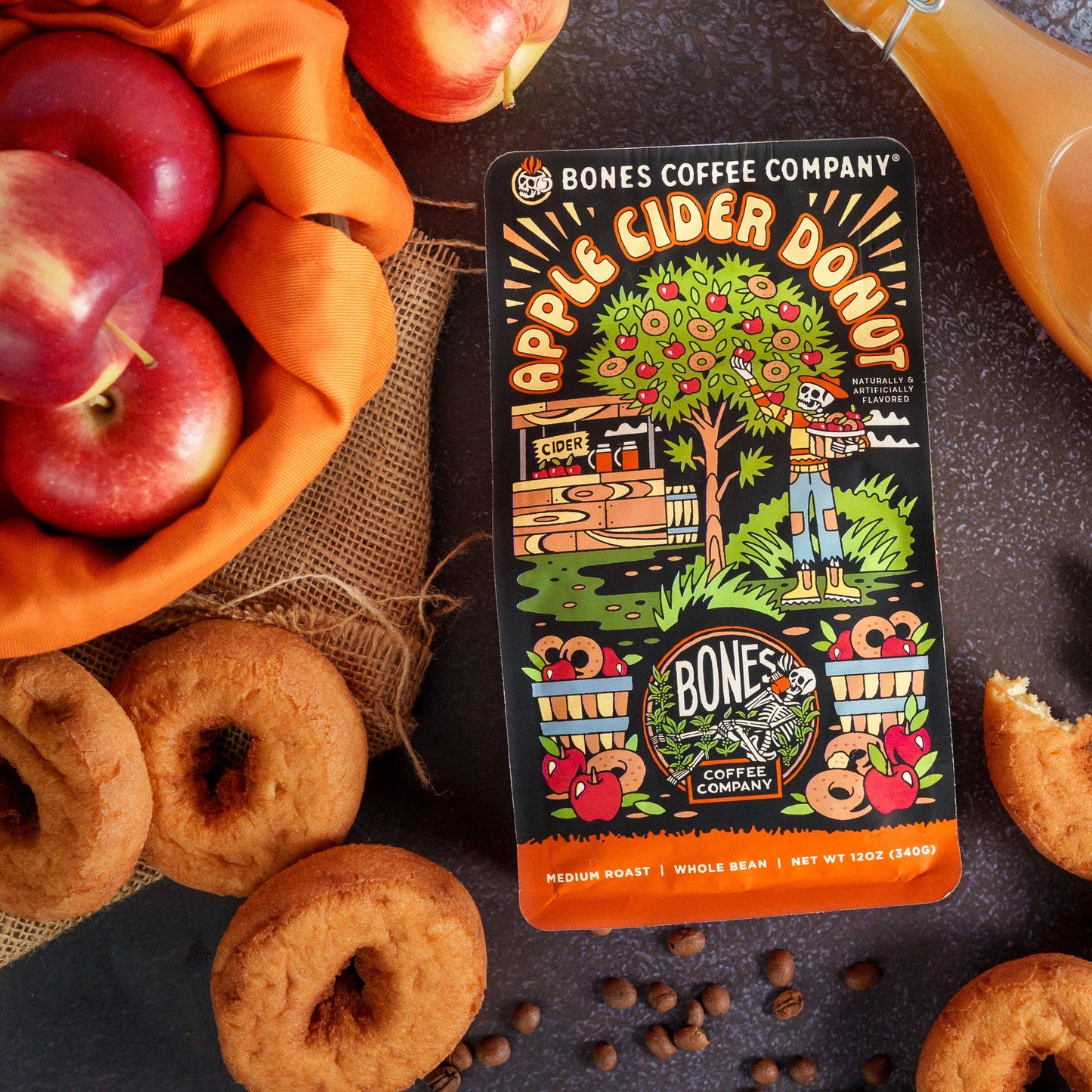 Apple Cider Donut Coffee | 12oz Ground