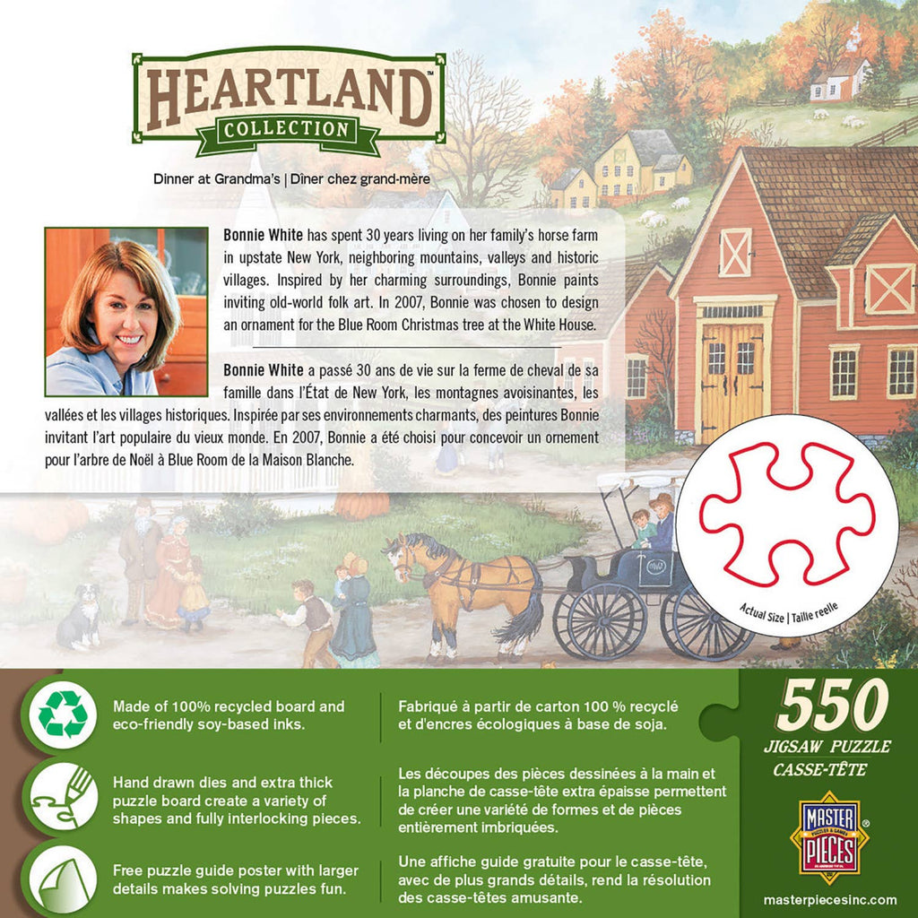 Heartland - Dinner at Grandmas 550 Piece Puzzle