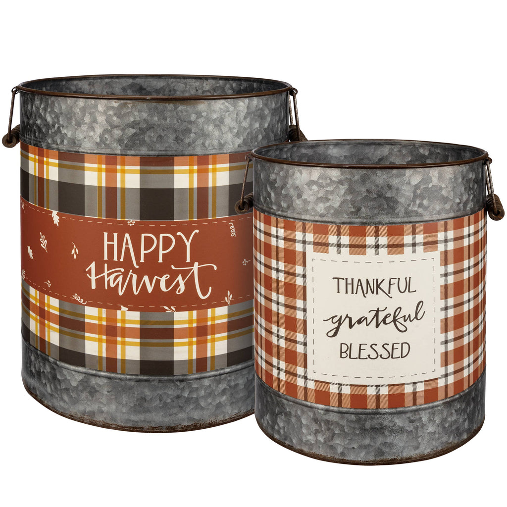 Happy Harvest Buckets