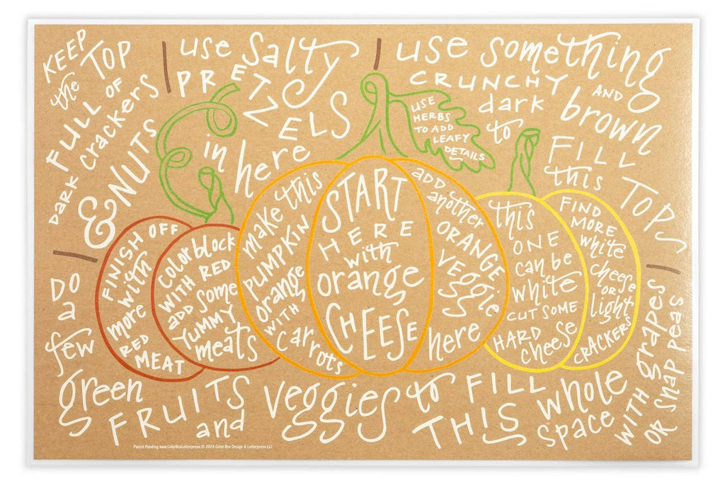 Charcuterie Cheat Sheet - Pumpkin