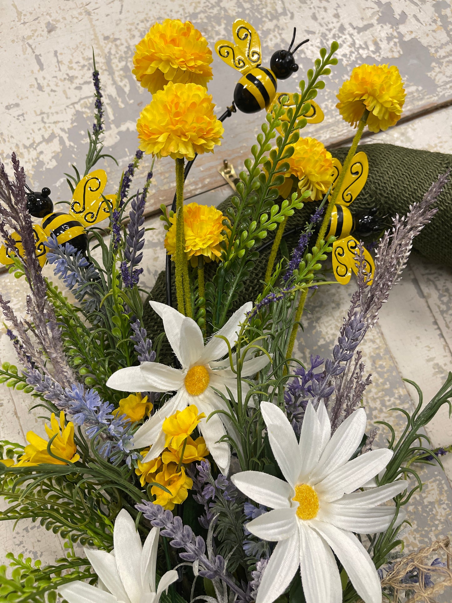 Sage and Summer Flowers