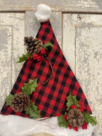 Santa Gnome Doorhanger