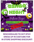 October Bingo Night *RESCHEDULED*