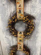 Scarecrow Tri Wreath