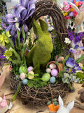 Grapevine Bunny Basket