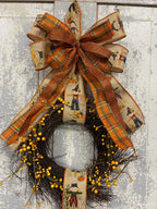 Scarecrow Tri Wreath
