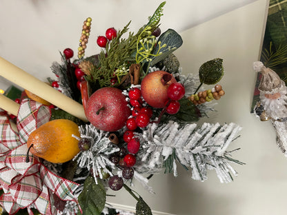 Christmas Fruit Swag