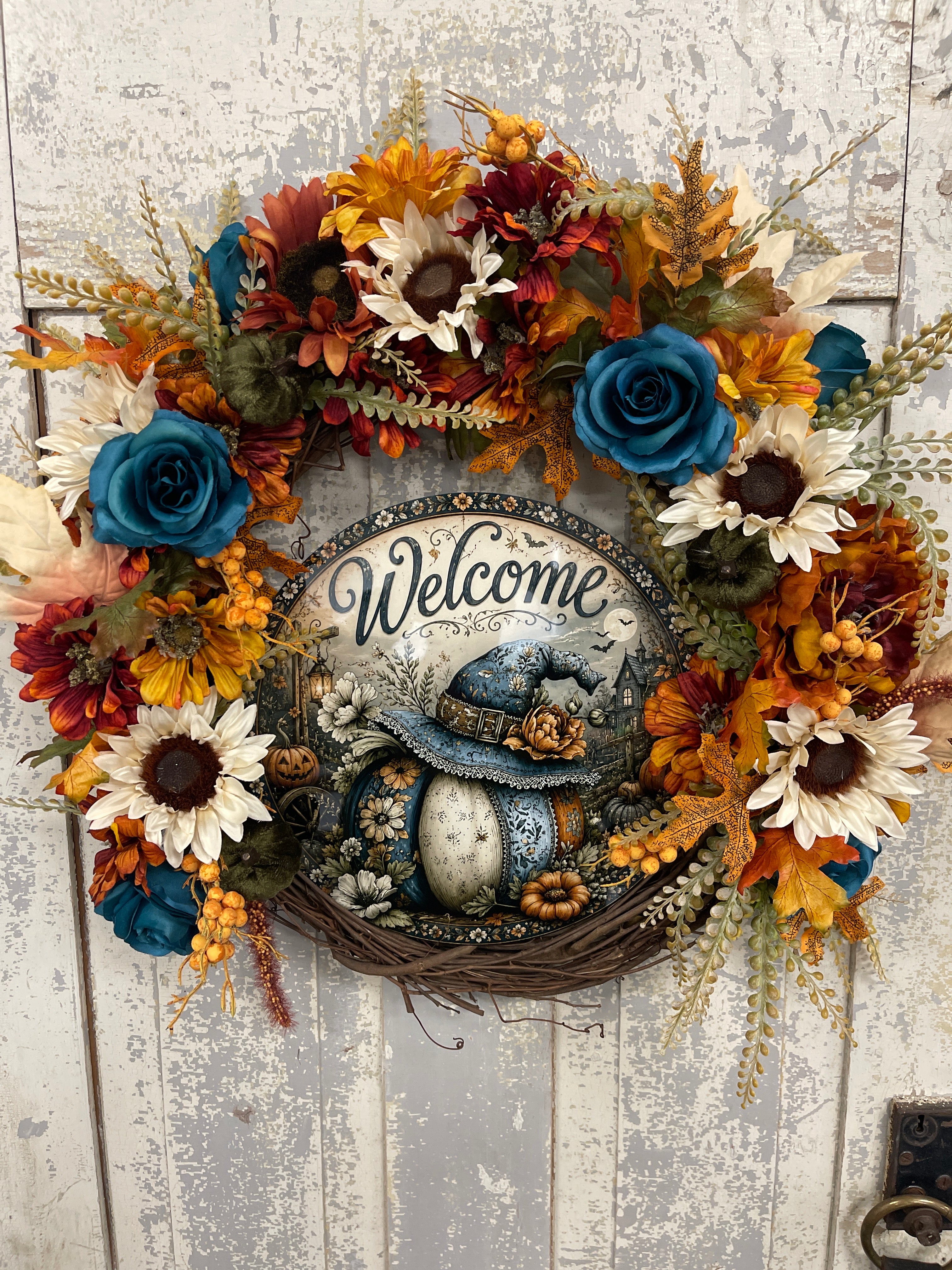 Welcome Witch Pumpkin