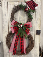 Natural Grapevine Snowman