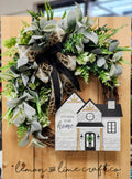 Farmhouse Lamb's Ear Grapevine Wreath