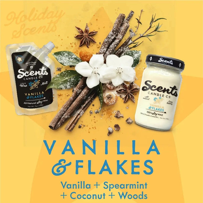 Vanilla & Flakes Squeeze Wax