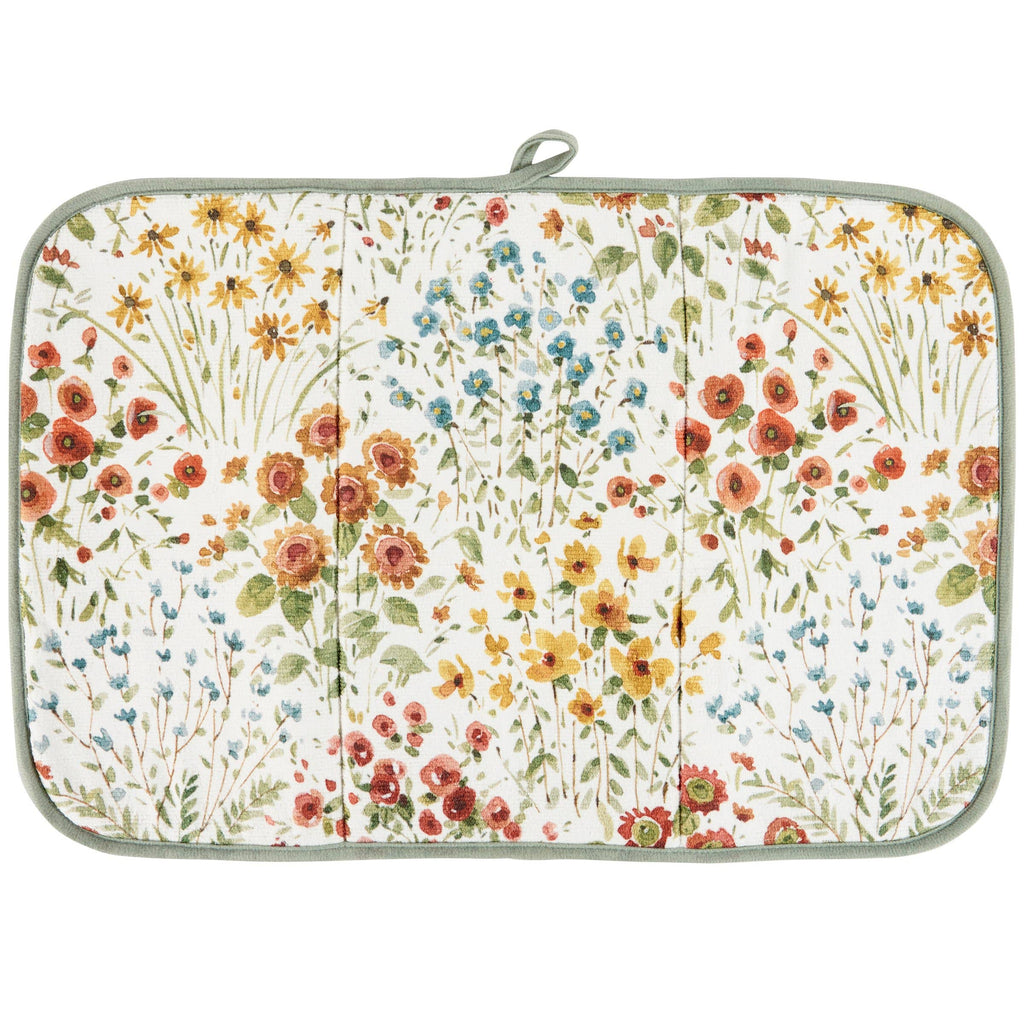 Fall Wildflowers Drying Mat