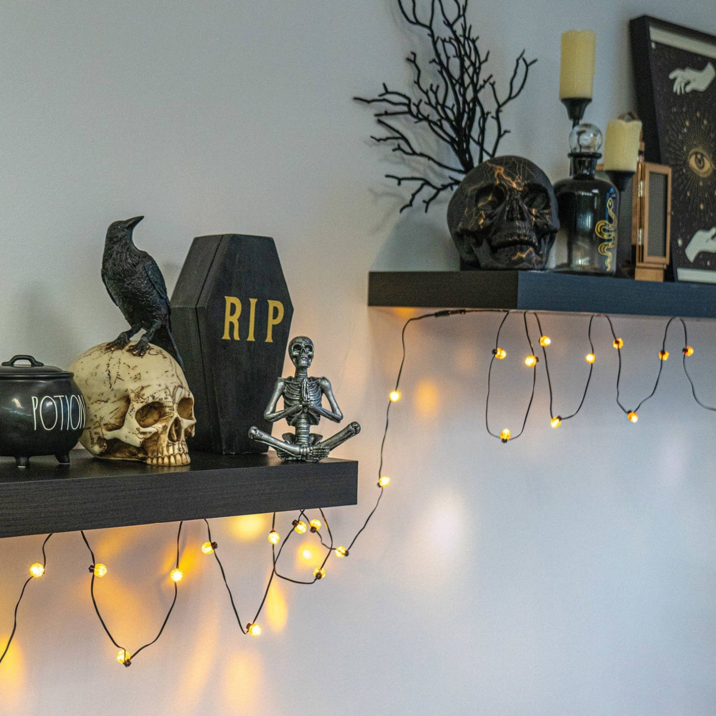 Spooky Lites String of Pumpkin Lights