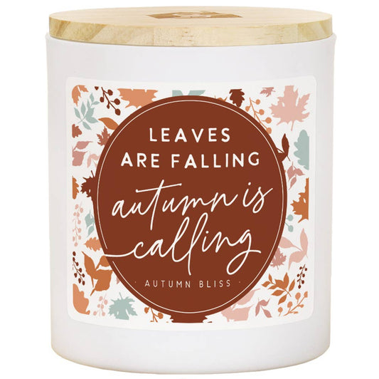Autumn Calling  - Autumn Bliss Scented Soy Candle