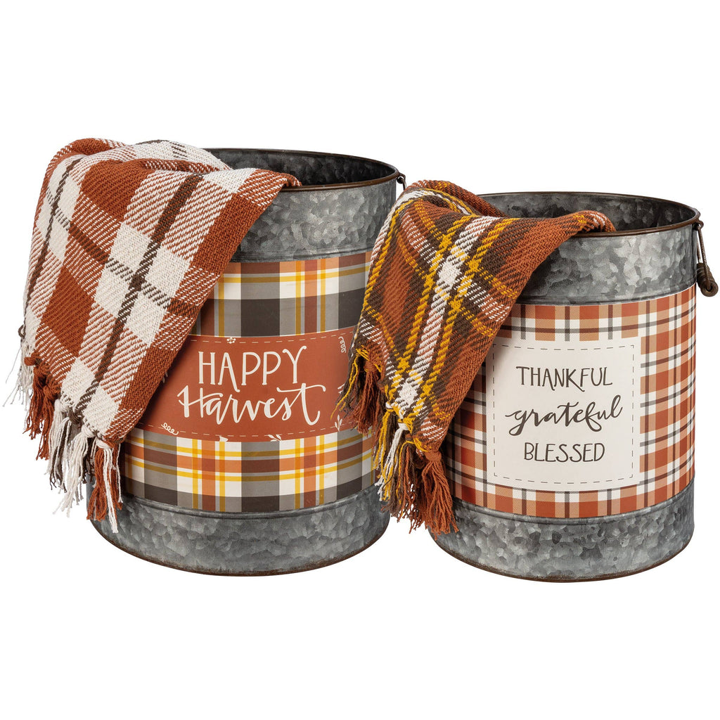 Happy Harvest Buckets
