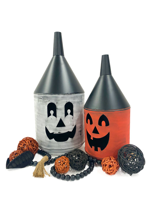 Double Tone Halloween Cans
