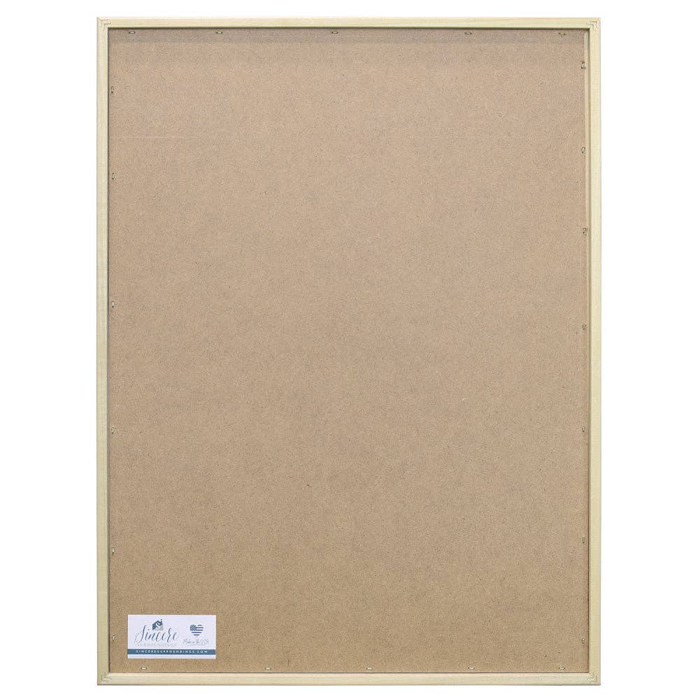 Ghost Flower Patch- Thin Frame Rectangle
