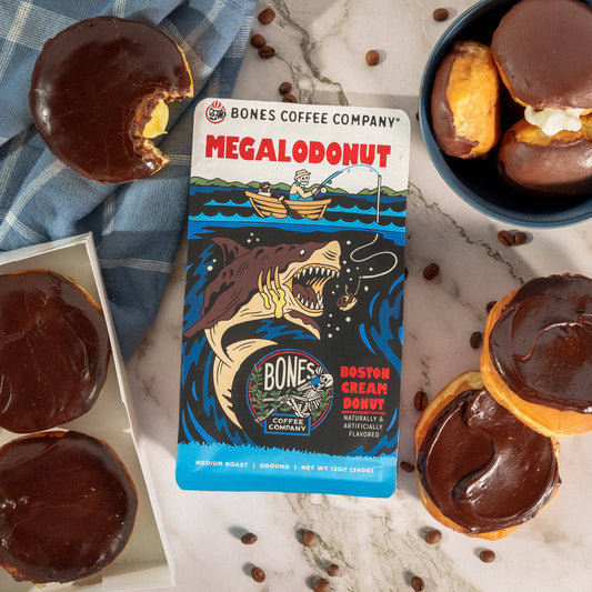 Megalodonut Flavored Coffee | 12oz Ground
