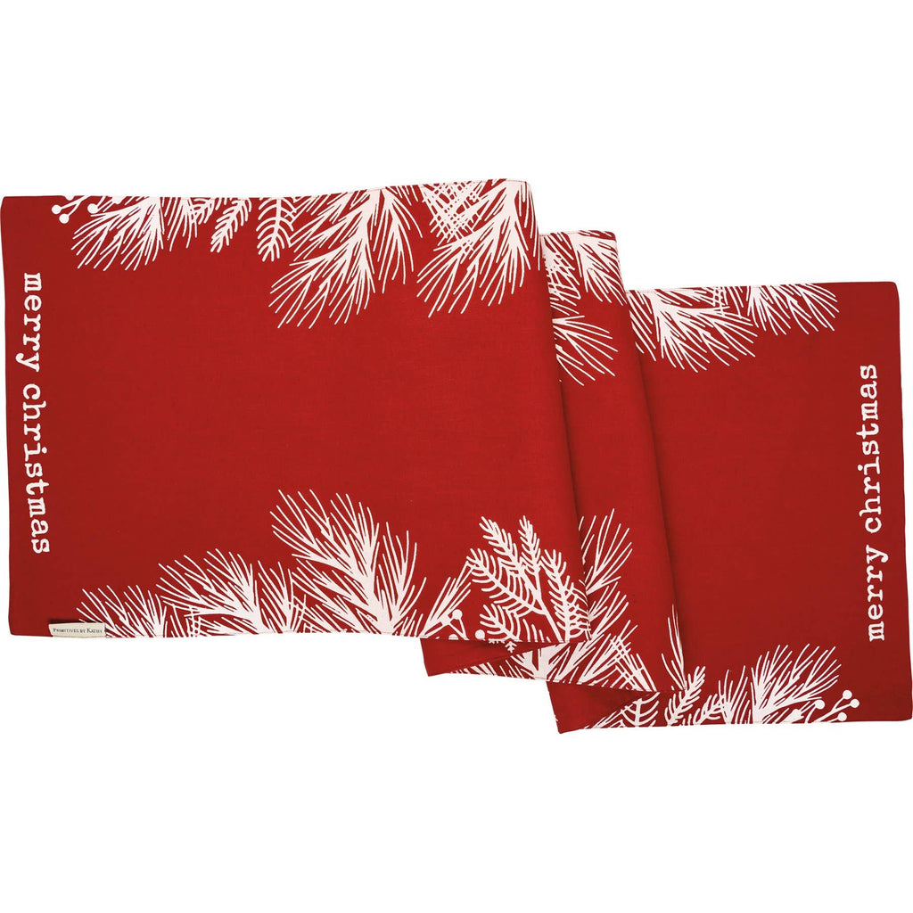 Merry Christmas Nordic Table Runner