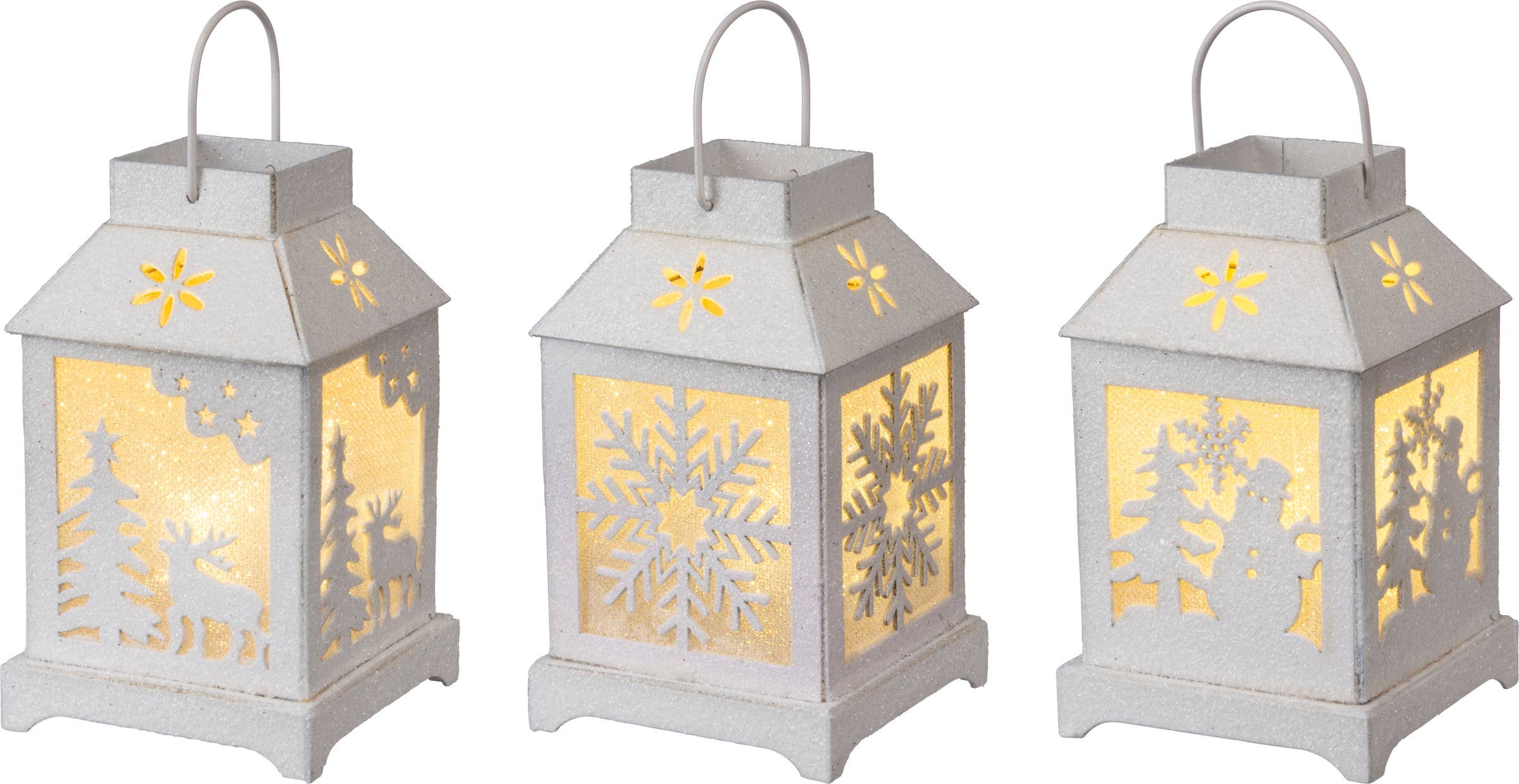 Glittered Lanterns