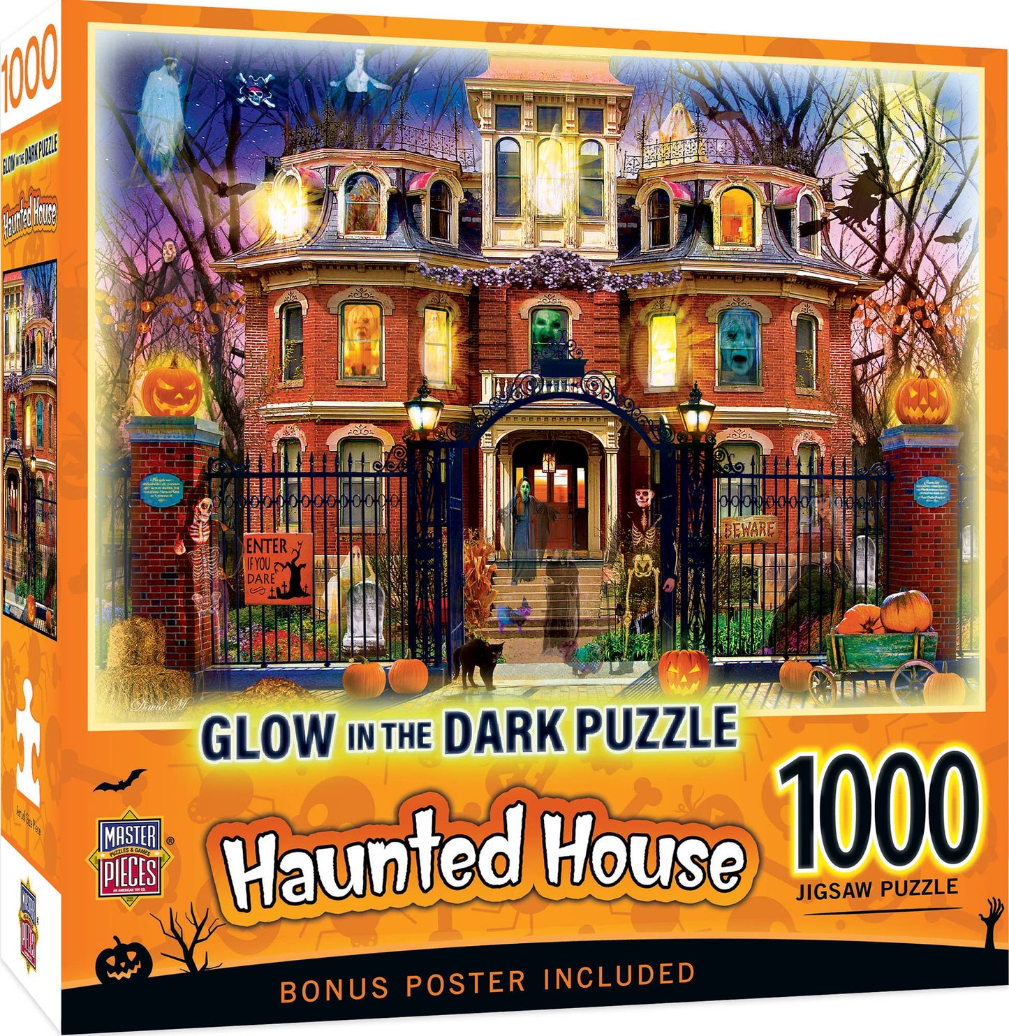 Glow in the Dark - Haunted House on the Hill 1000 pc Puzzle