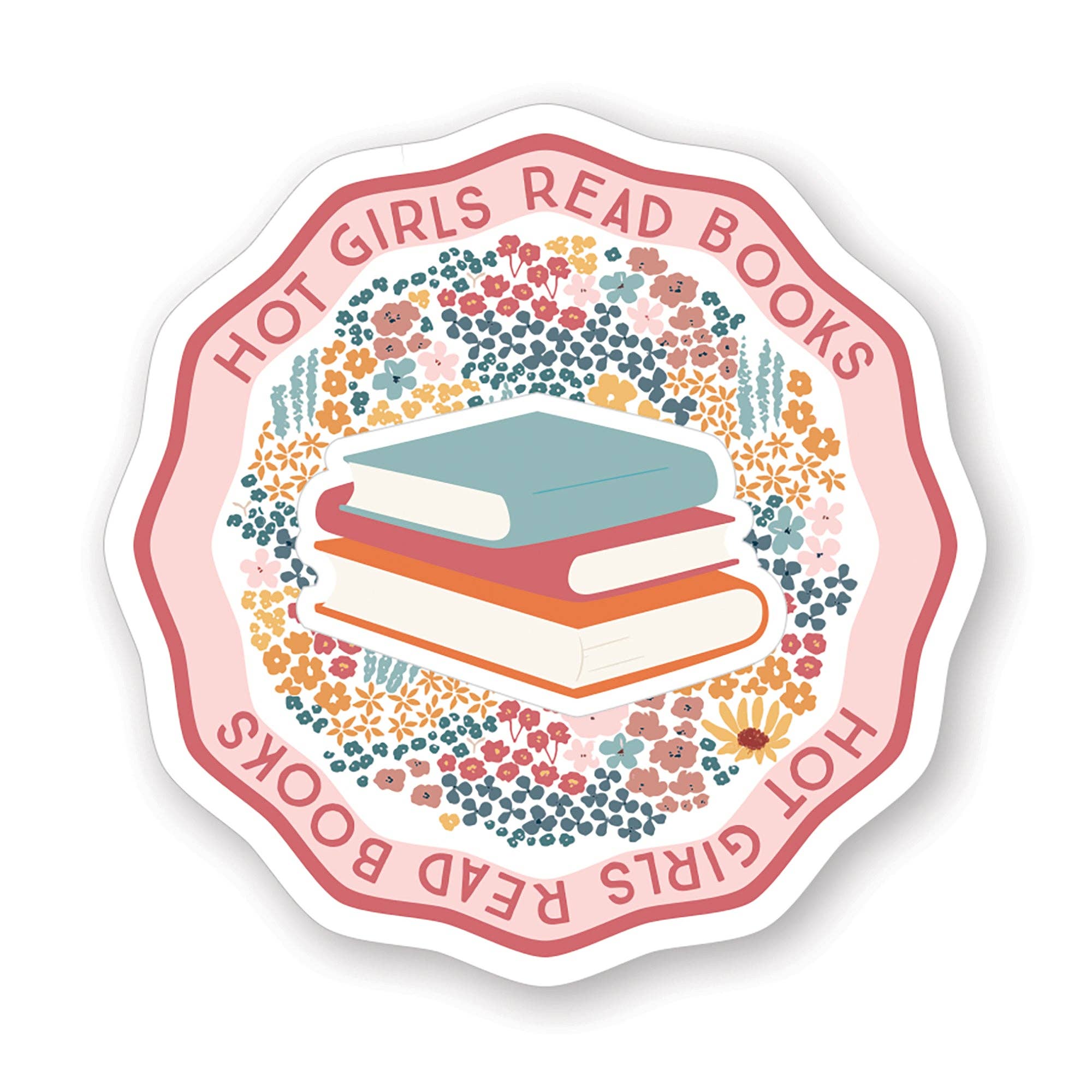 Hot Girls Read - Stickers