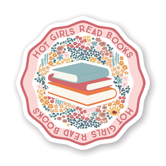 Hot Girls Read - Stickers