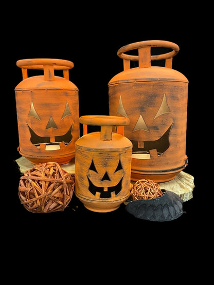 Orange Pumpkin Cylinders