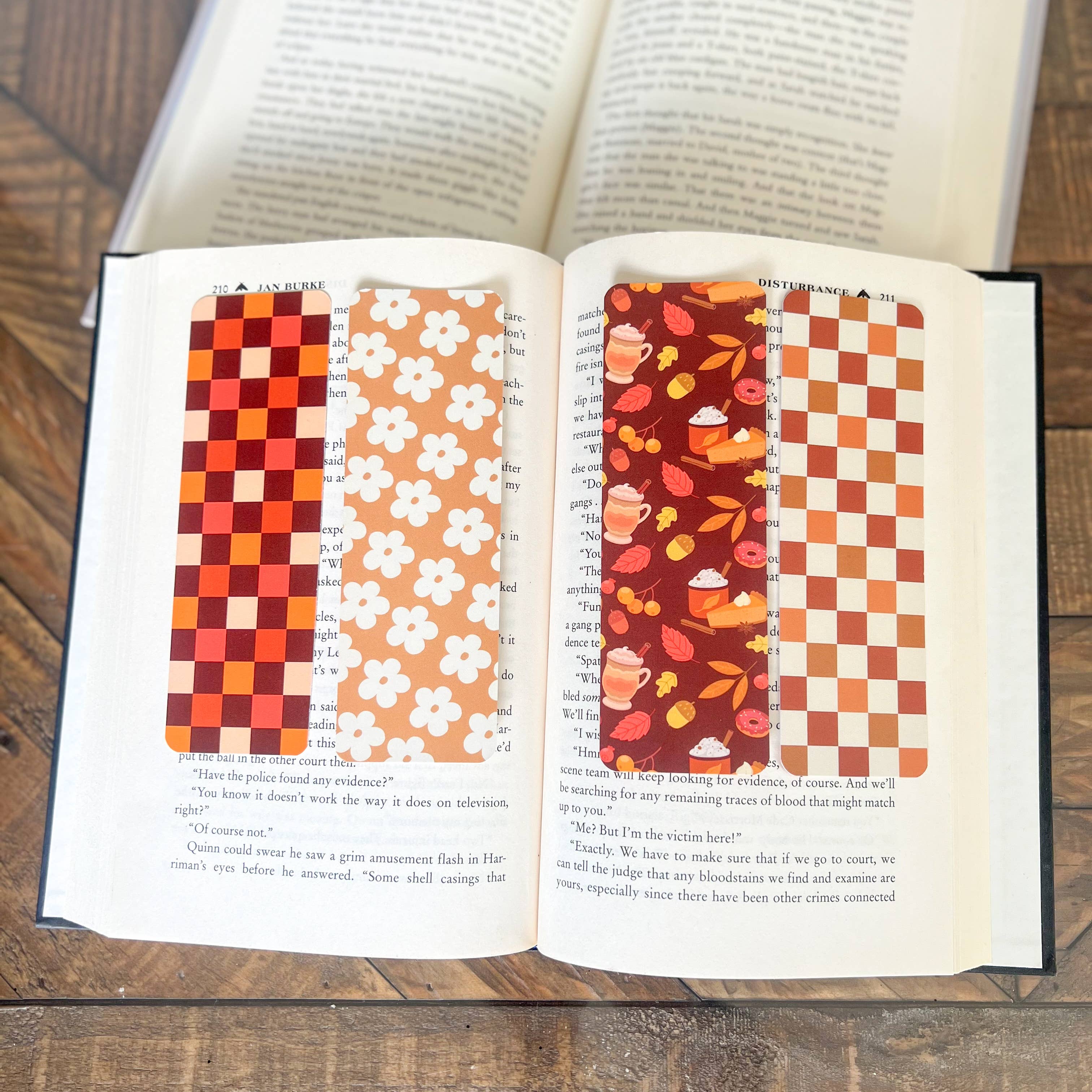 Pumpkin Pie Bookmarks -Thanksgiving, Fall