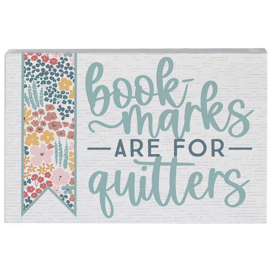 Bookmarks Quitters - Small Talk Rectangle