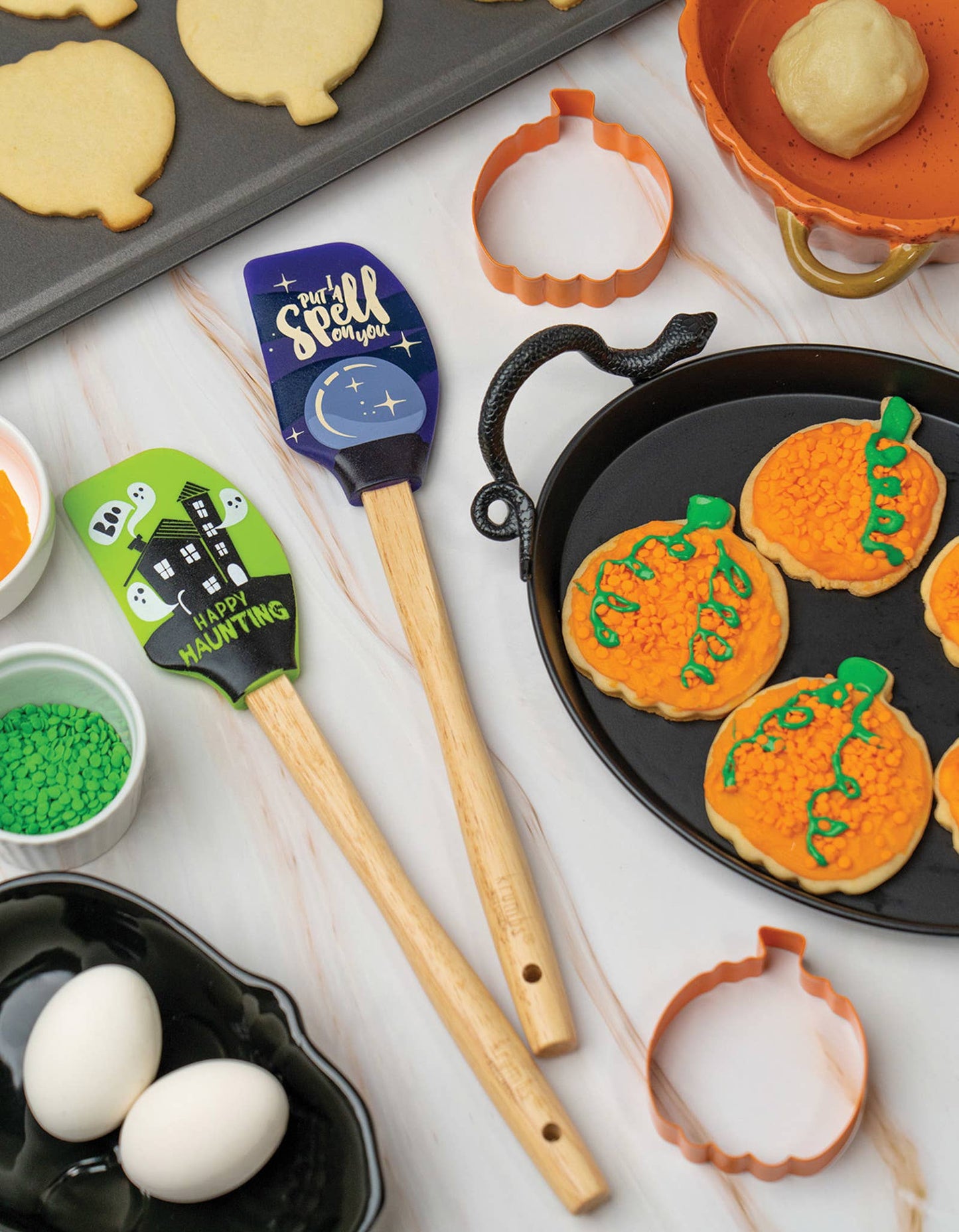 Halloween Krumbs Spatula Cookie Cutter Set