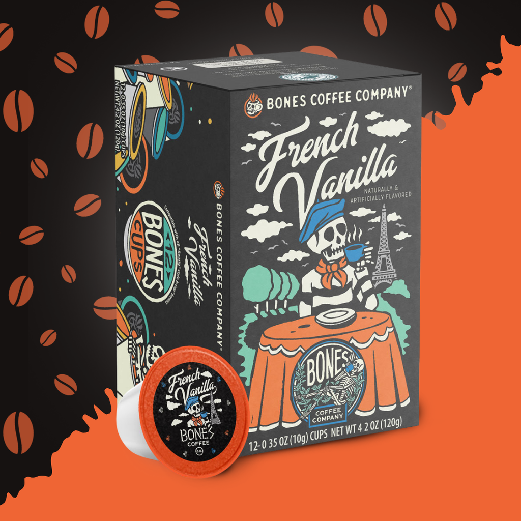 French Vanilla Coffee Pods | 12 Count Flavored Coffee