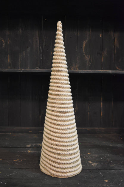 24" Jute & Cotton Cone Tree