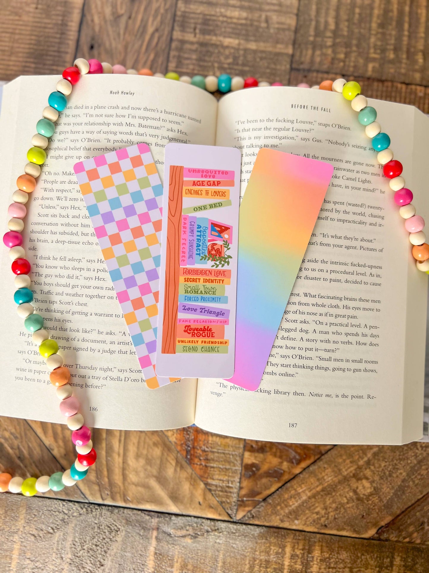 Book Trope Bookshelf Bookmark