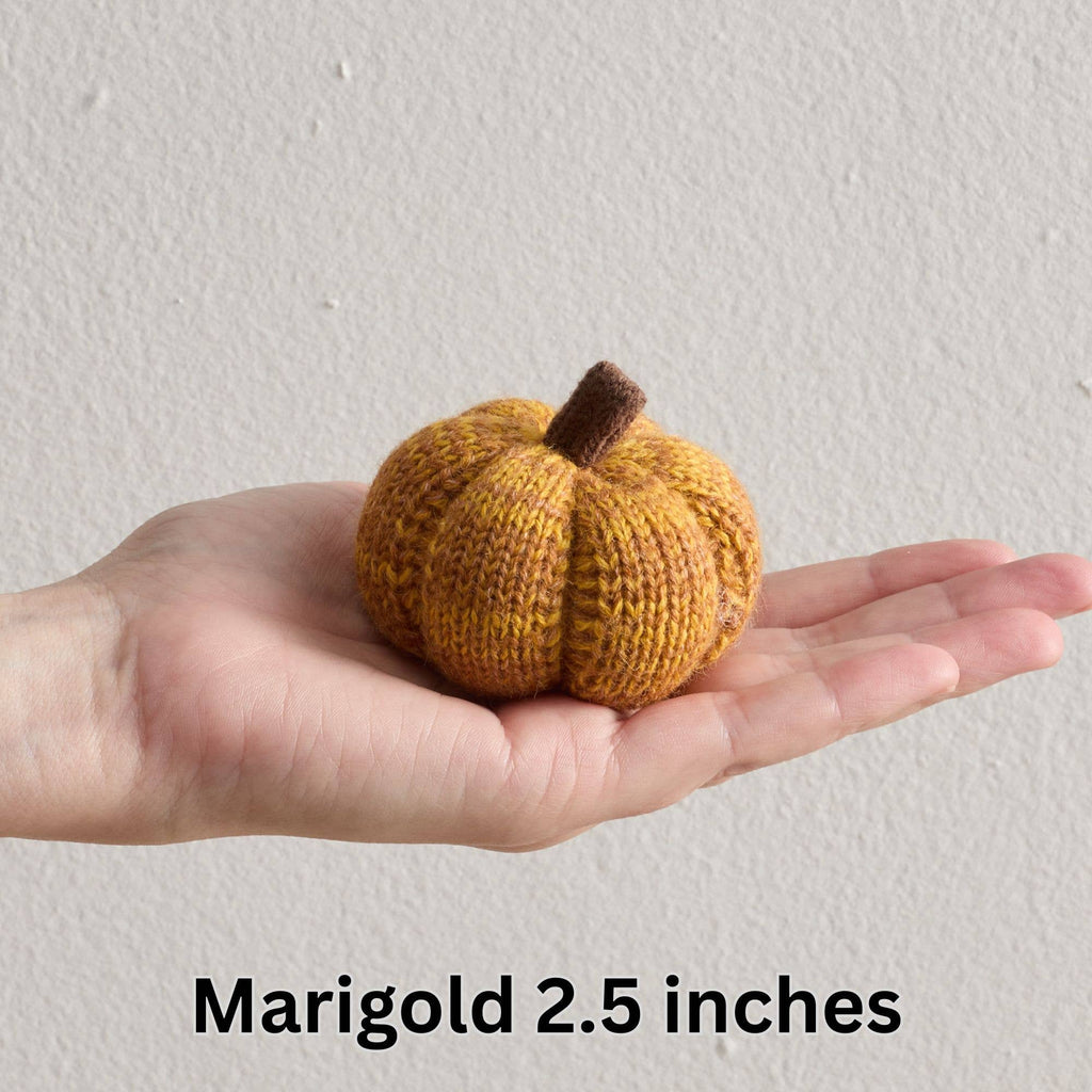 Cozy Knit Pumpkins